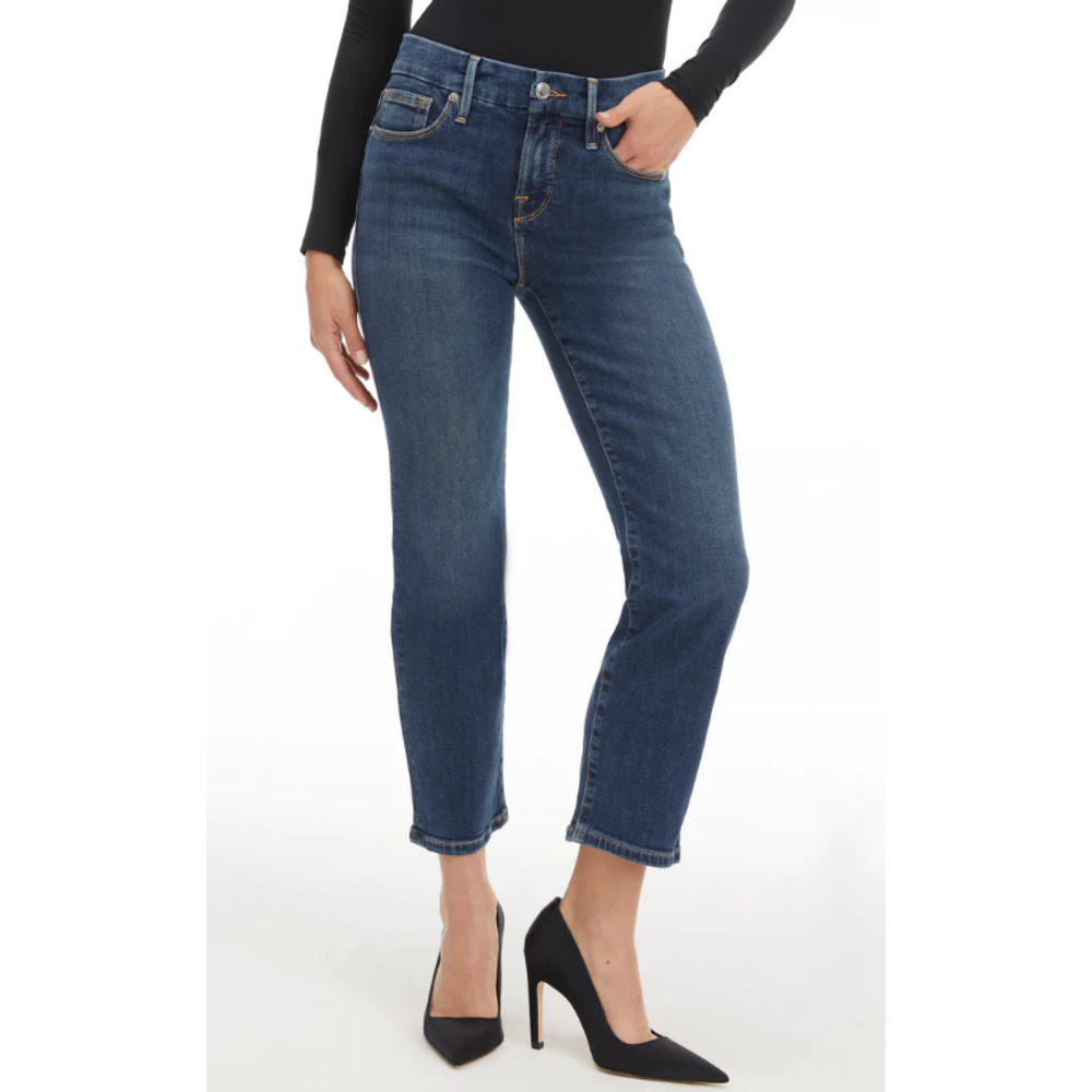 Good American Straight Leg Jeans - Petite 26